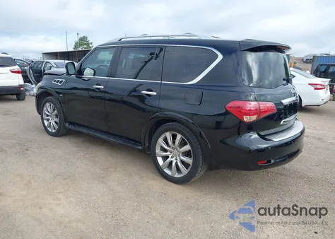2014 Infiniti Qx80 from USA, damaged, VIN JN8AZ2NF5E9554967